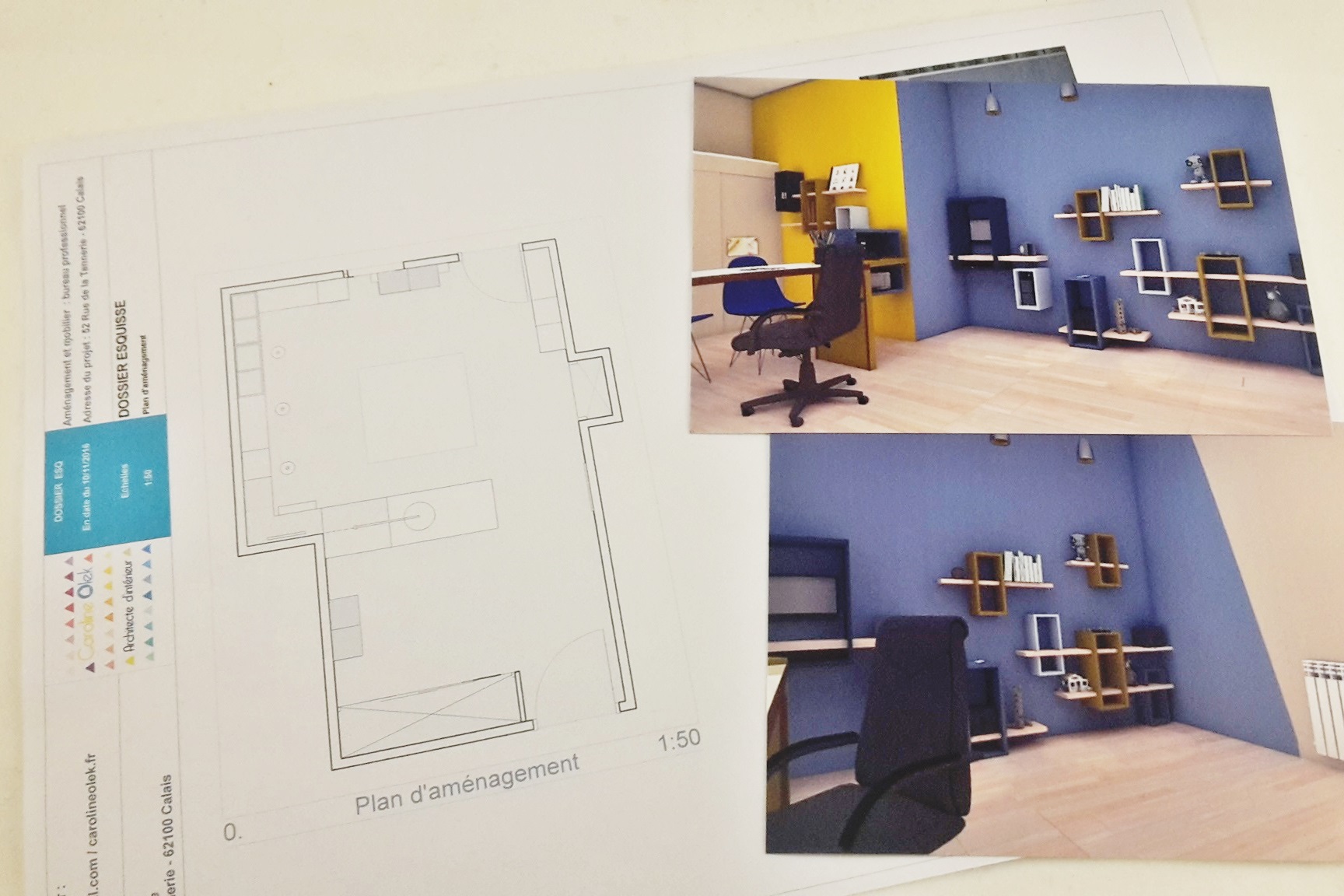 Agencement de bureau
