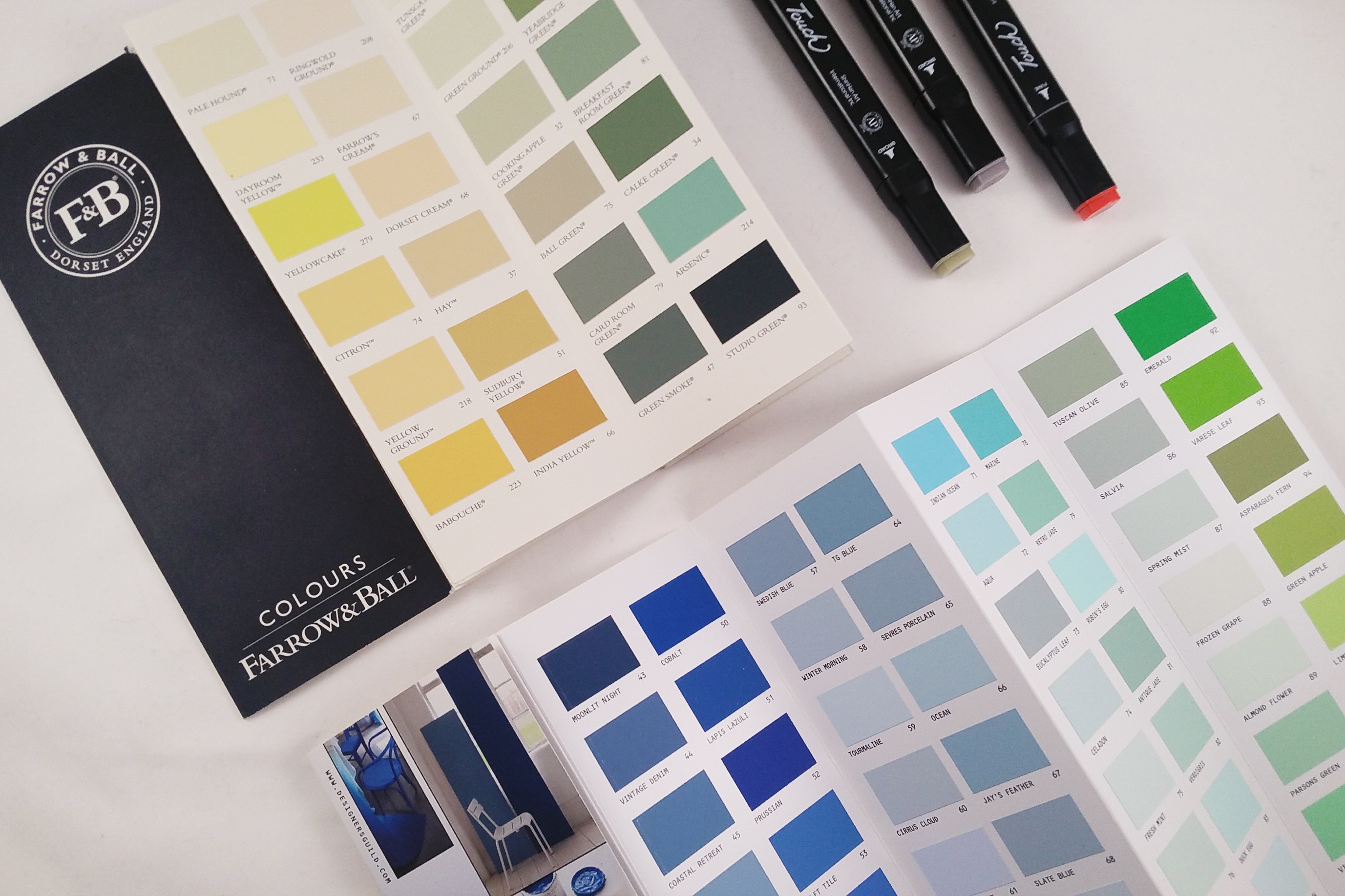 Nuancier couleurs